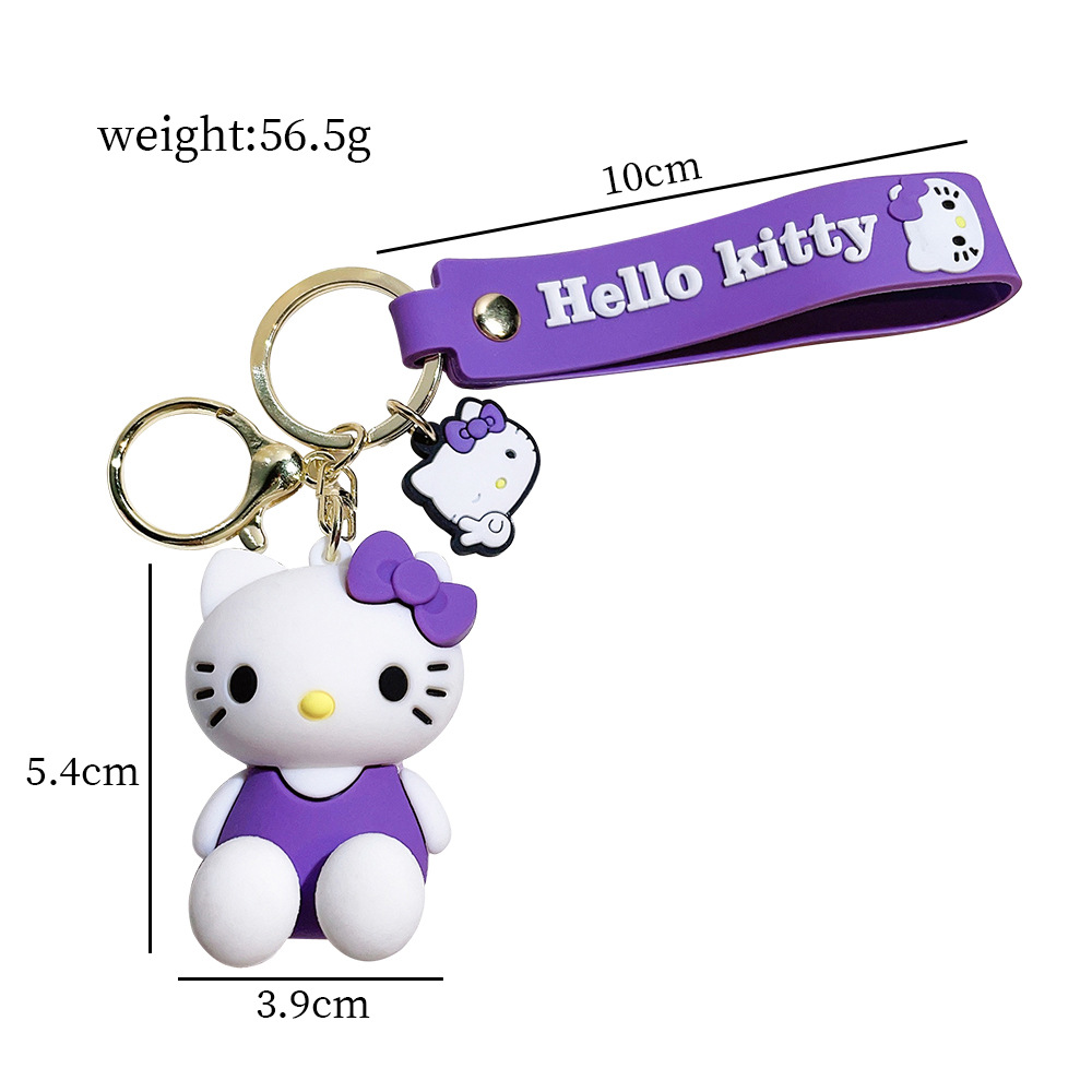 Animation KT HELLO KITTY Keychain Keyring Netby