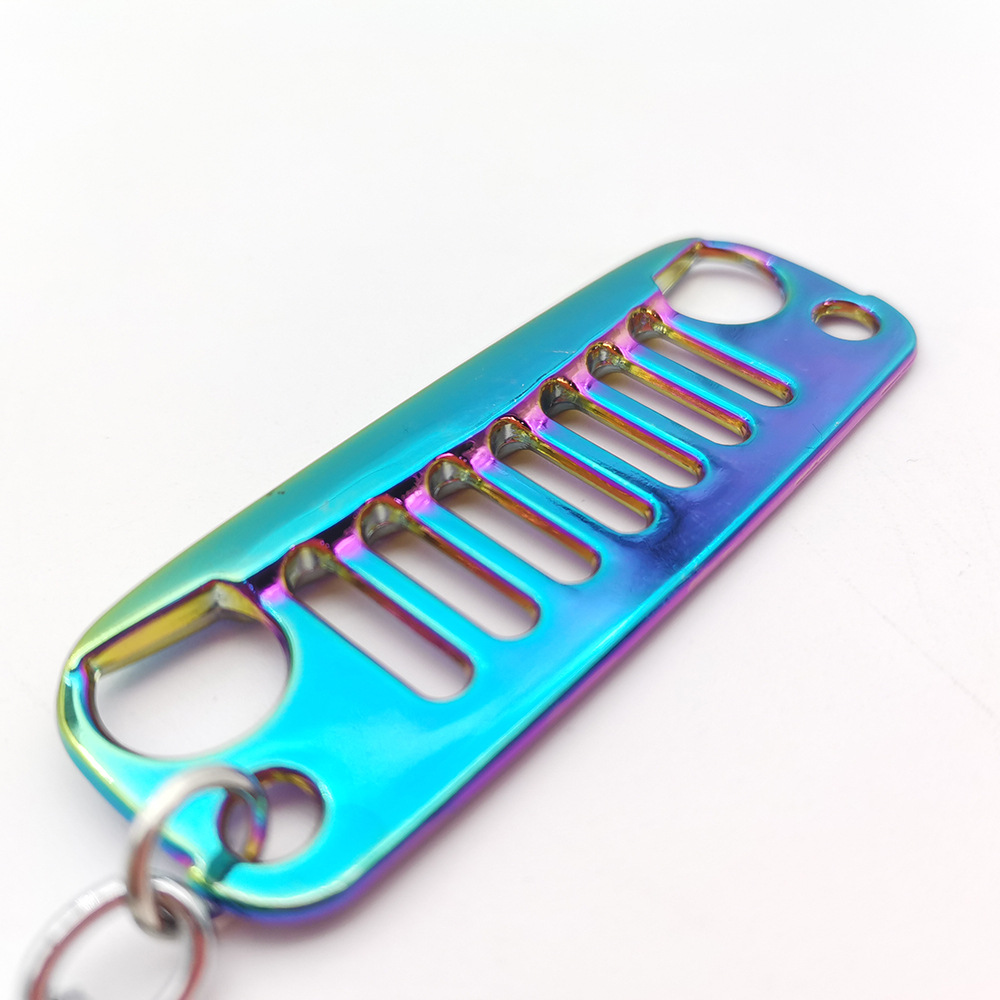 Metal JEEP Wrangler Car Keychain Keyring Keyfob Netby