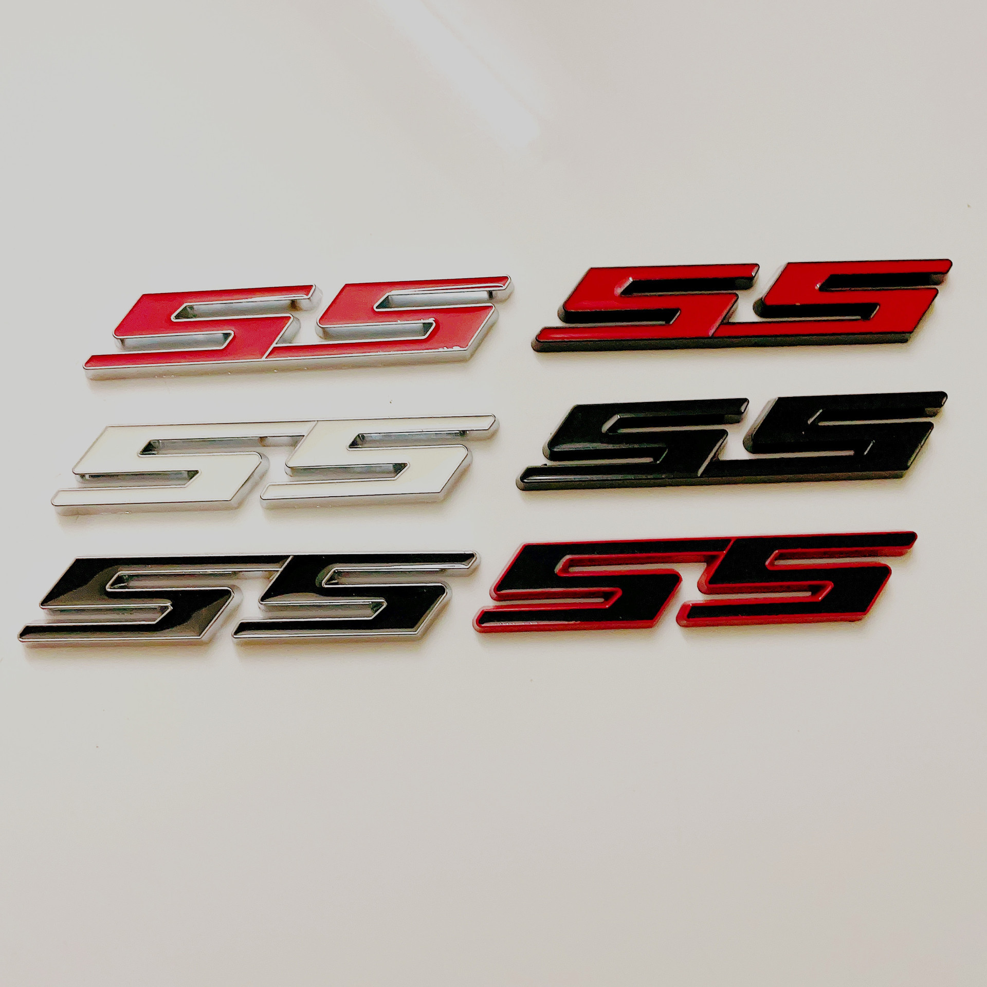 Metal SS Car Emblem Badge Netby