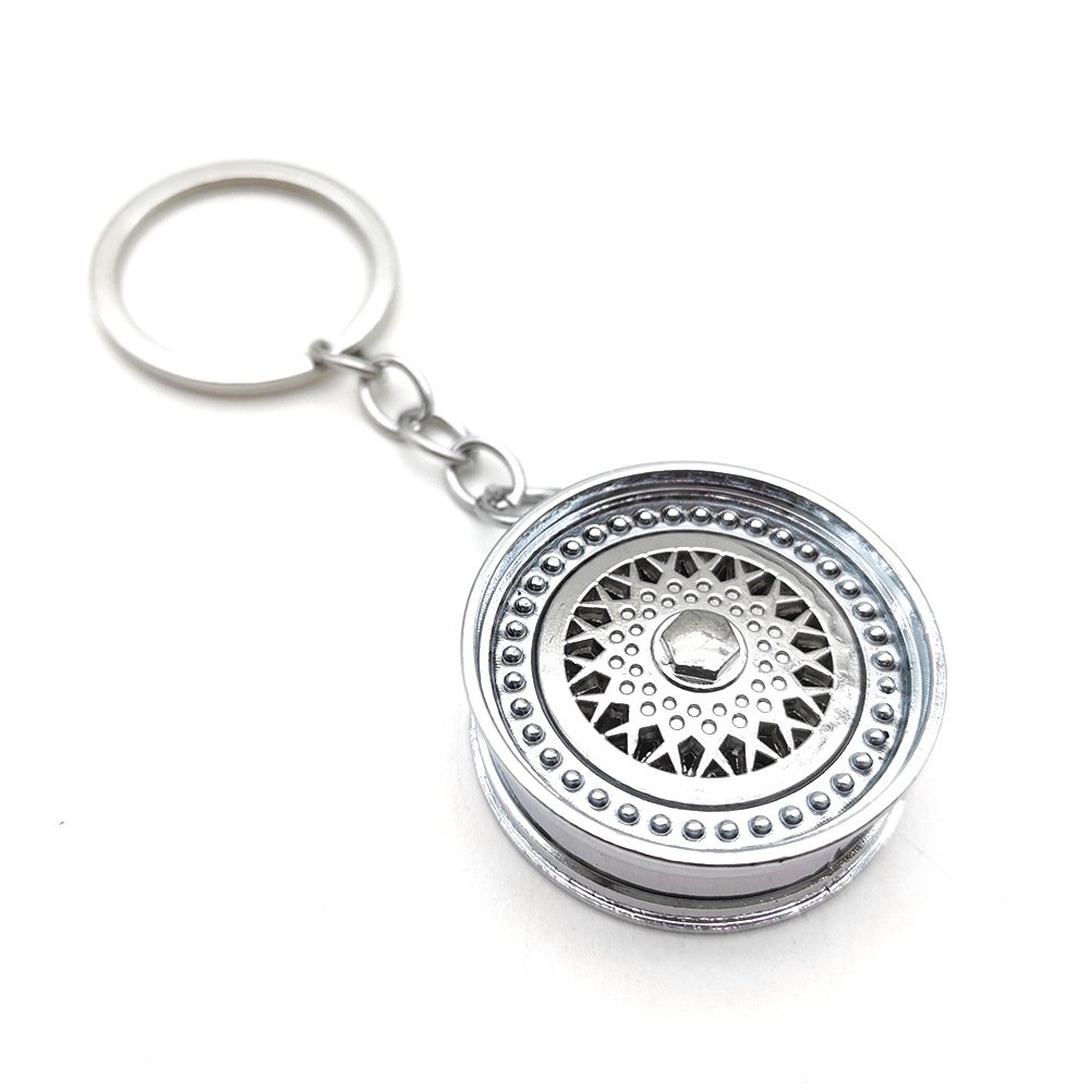 Creative Car Wheel Keychain Keyring Keyfob Netby