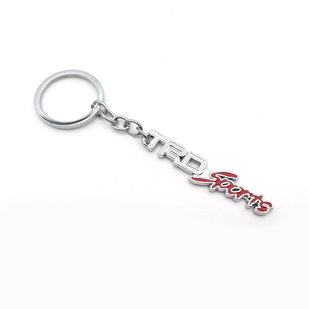 Metal TRD SPORTS Toyota Car Keyring Keychain Keyfob Netby