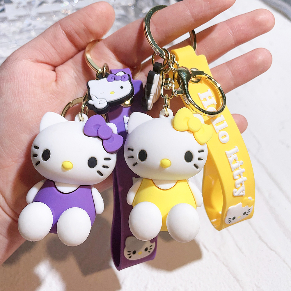 Animation KT HELLO KITTY Keychain Keyring Netby