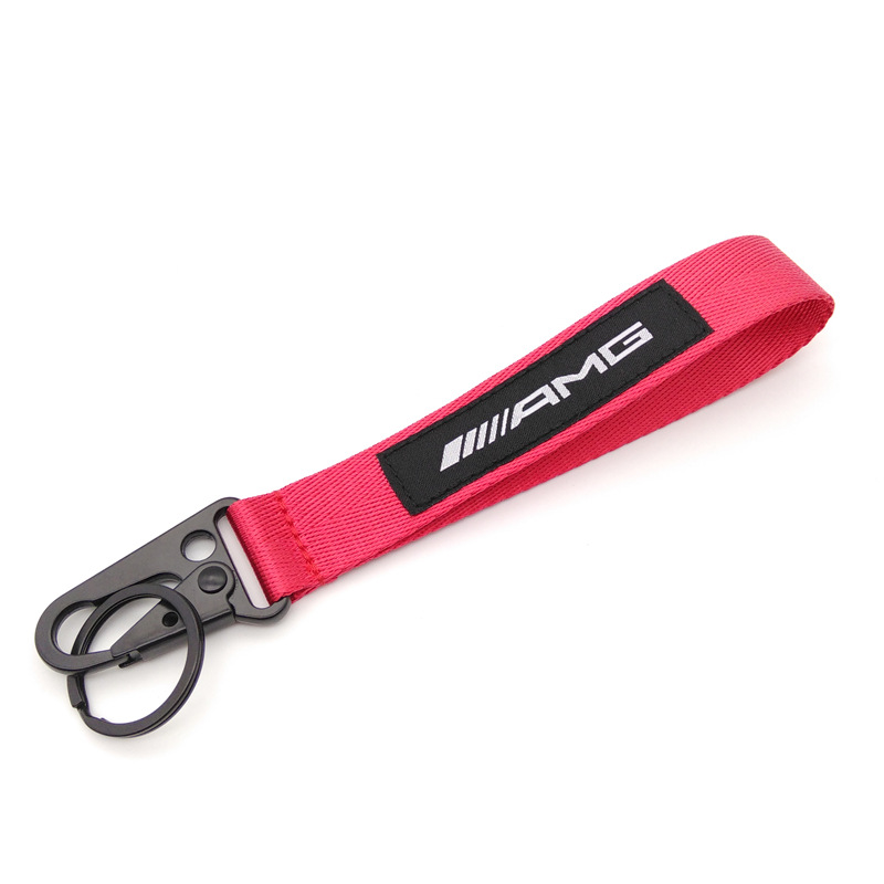 Car Logo Wrist Strap Keyring Keychain Keyfob TRD MUGEN Nismo Ralliart Netby