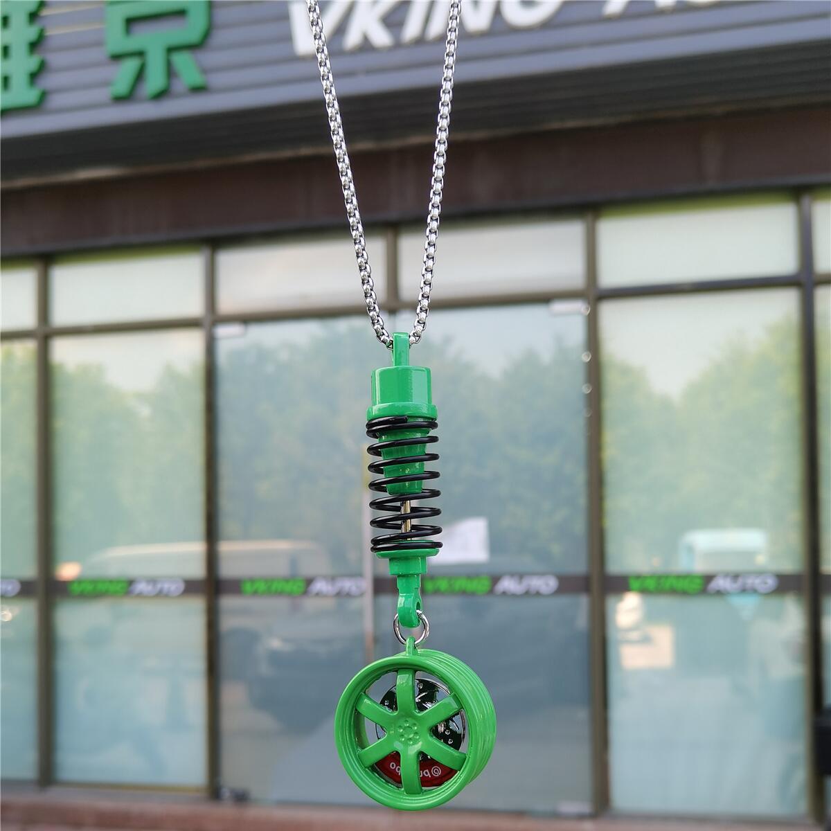 Creative Metal Car Wheel With Brake Keychain Keyring Keyfob Netby