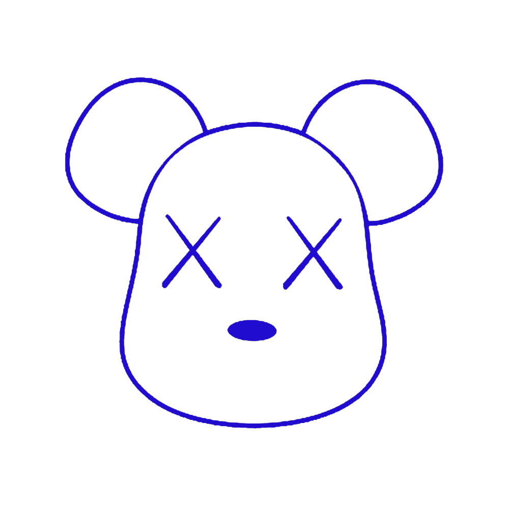 Reflective Violent Bear Car Sticker Netby