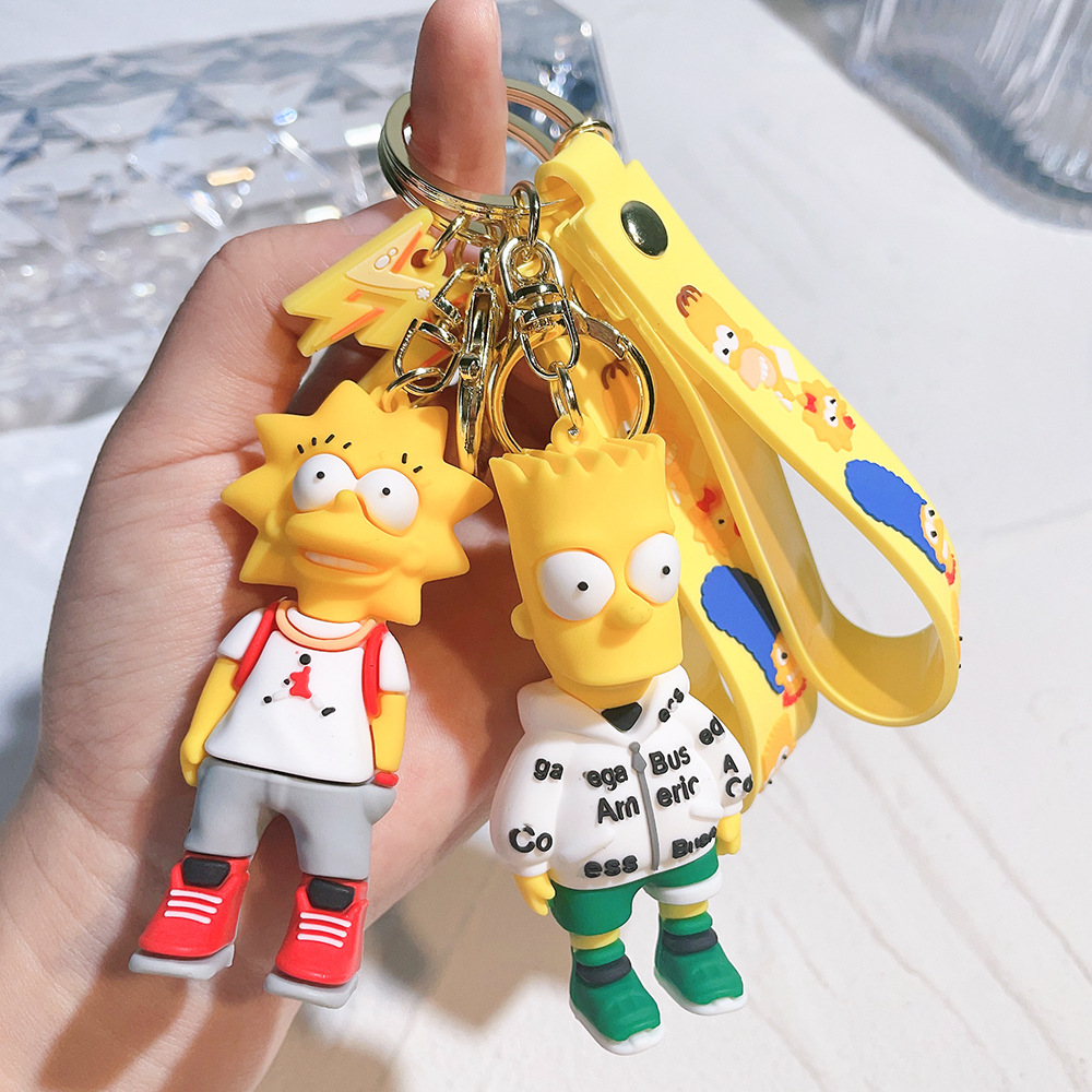 Animation The Simpsons Keychain Keyring Netby