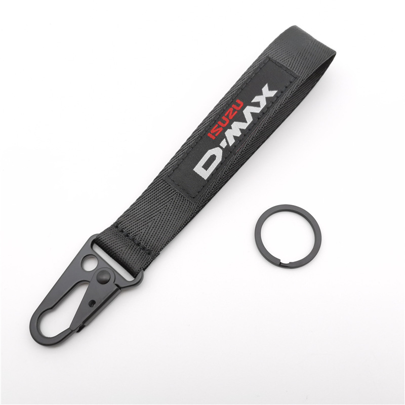 Car Logo Emblem Wrist Strap Keychain Keyring Keyfob for Honda Toyota Nissan Mitsubishi Netby