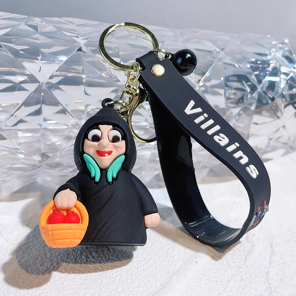 Animation Villain Evil Witch Keychain Keyring Netby