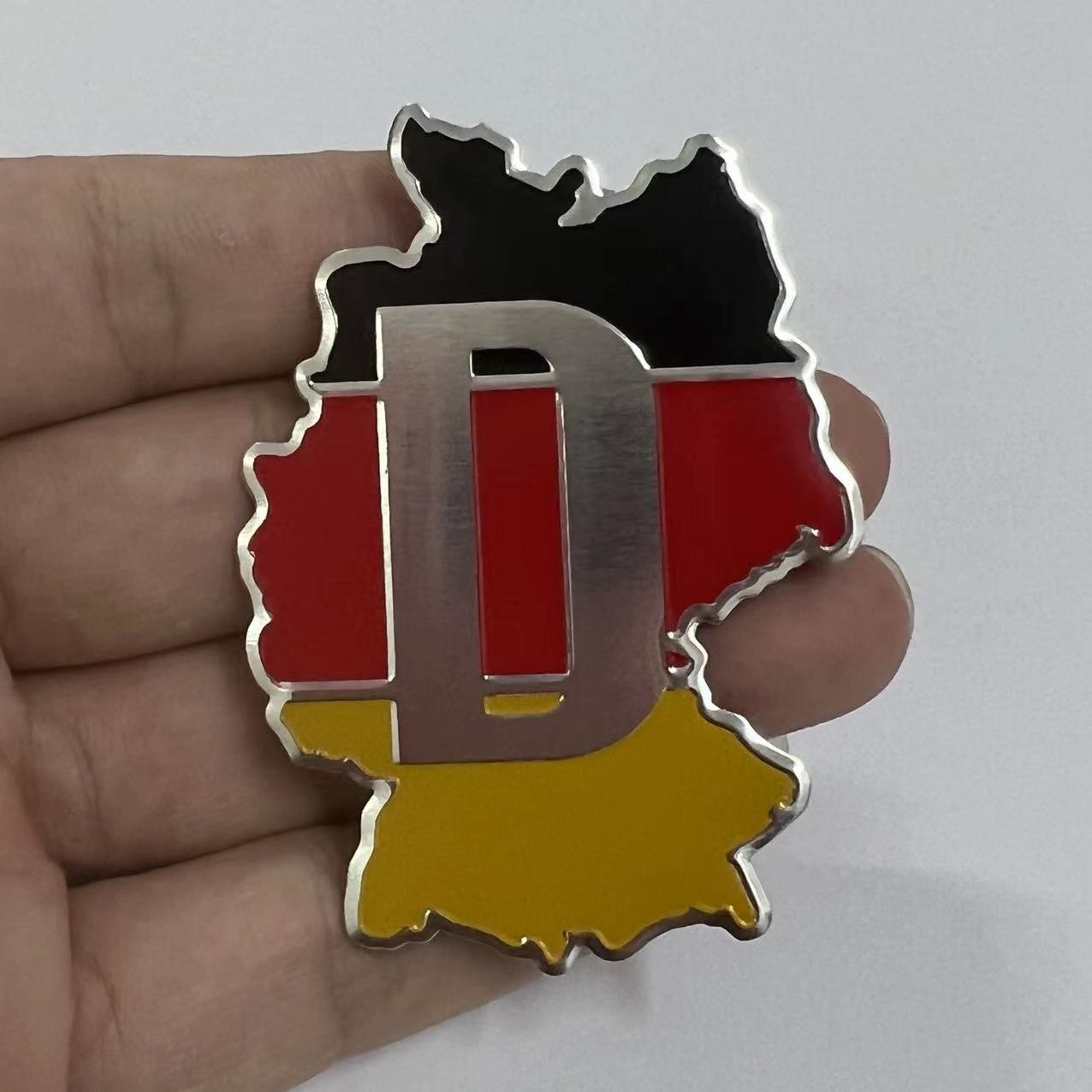 Alloy Germany National Flag Car Sticker
