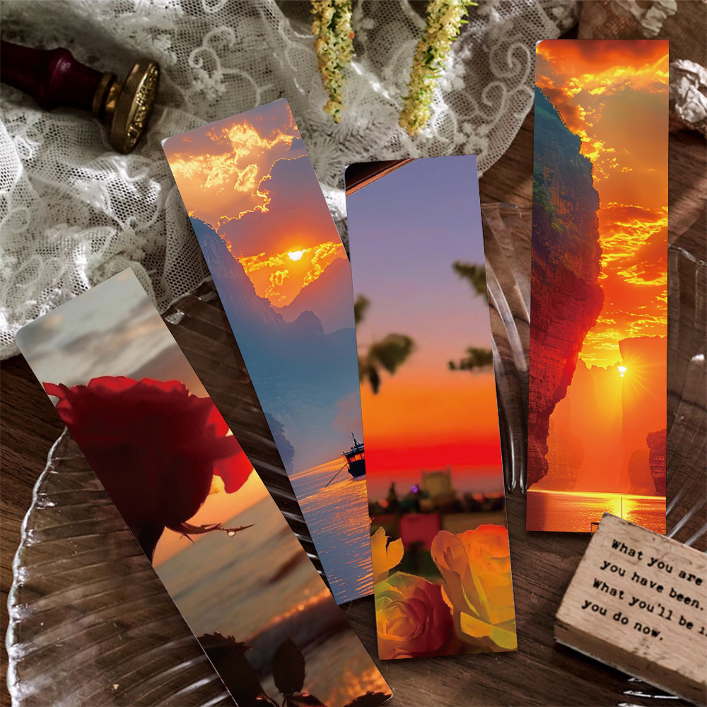 24pcs/pack Cute Creative Paper Bookmarks Netby