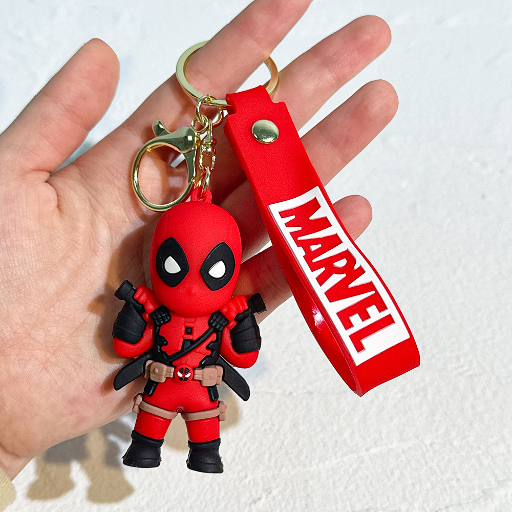 Movie Deadpool & Wolverin Keychain Keyring Netby