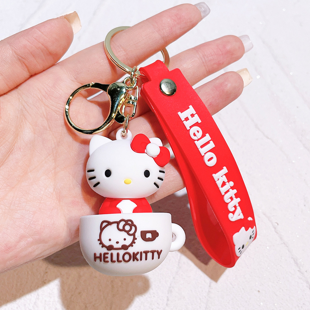 Animation HELLO KITTY Keychain Keyring Netby