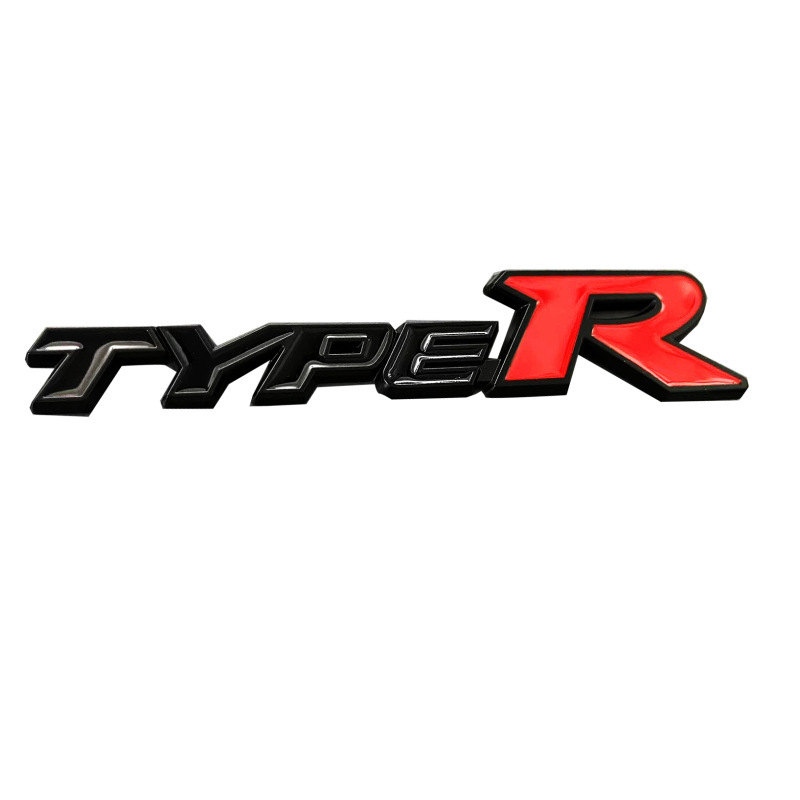 Metal TYPER TYPES Car Emblem Badge for Honda Netby
