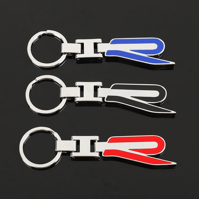 Metal H Buckle Car Logo Keychain Logo Keyring Keyfob for VW VOLKSWAGEN R RLINE Netby