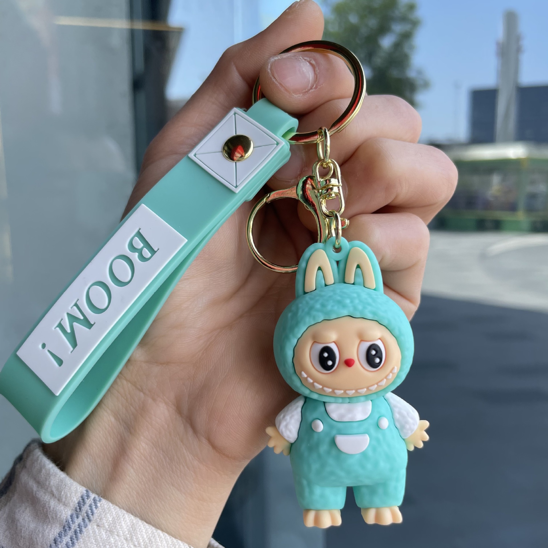 POPMART LABUBU Keychain Keyring Netby