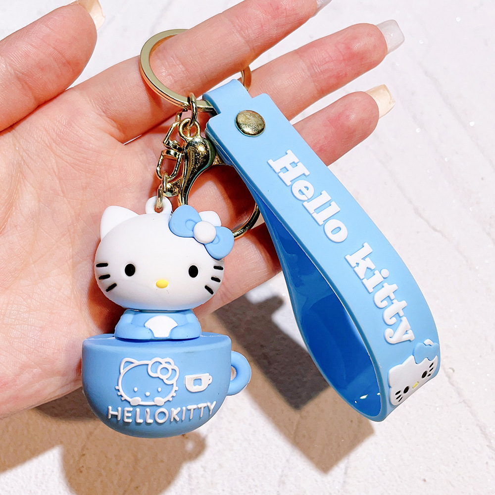 Animation HELLO KITTY Keychain Keyring Netby