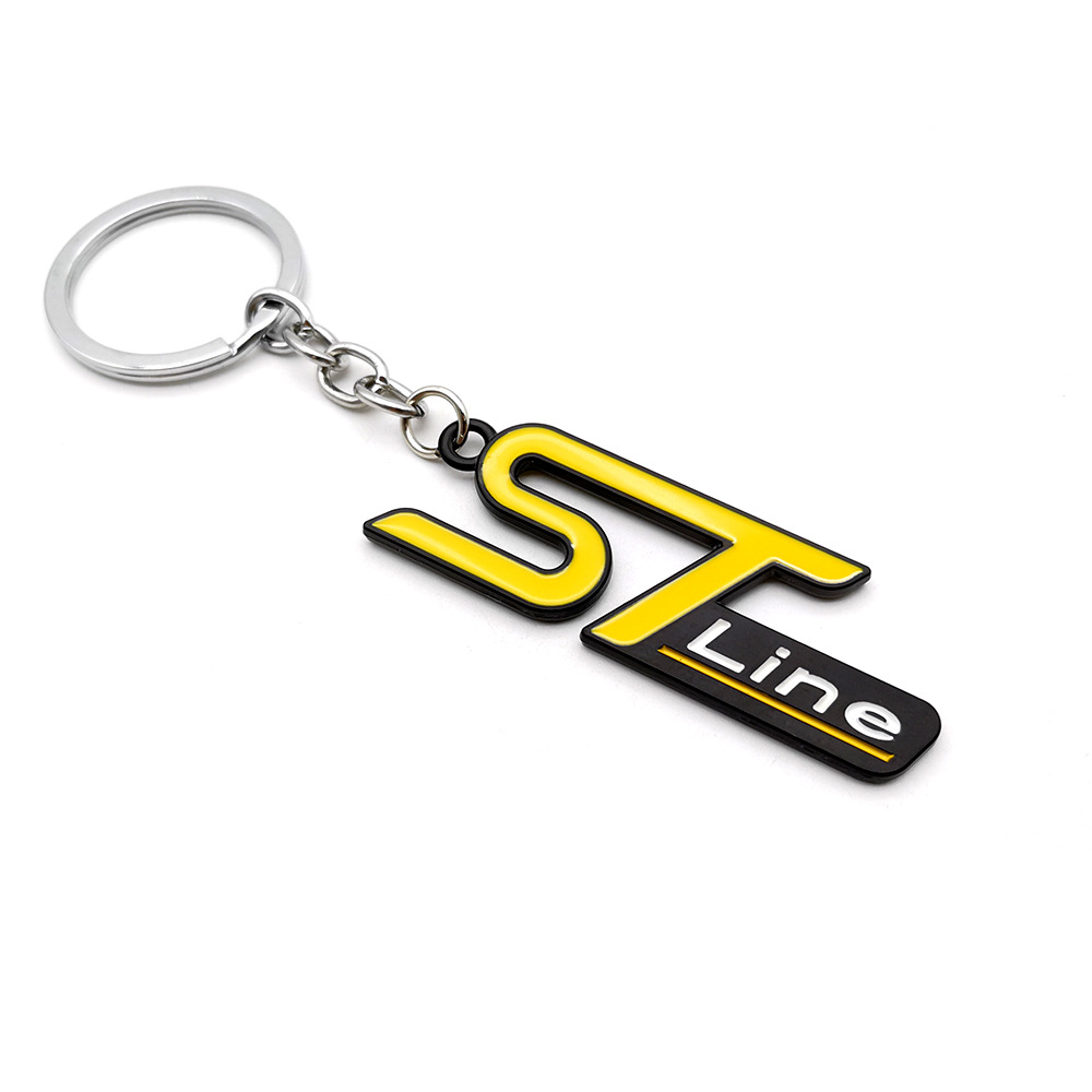 ST Line Metal Car Keyring Keychain Keyfob Ford Mondeo Netby