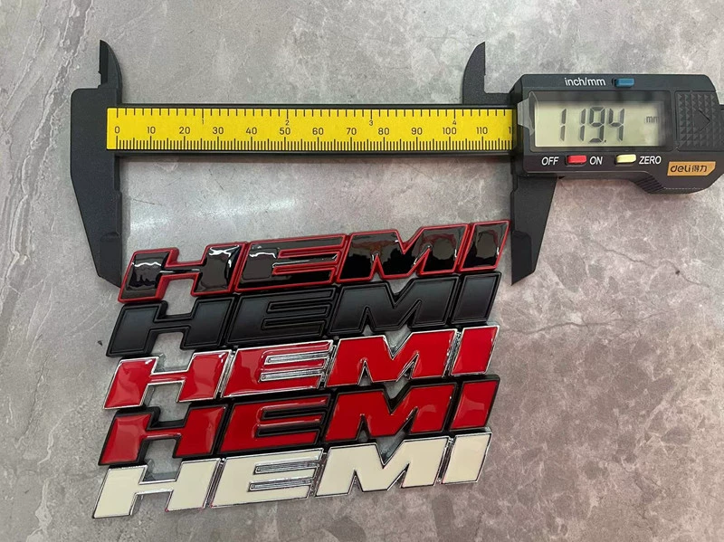 Metal Car Emblem  Badge for Dodge RAM HEMI Netby