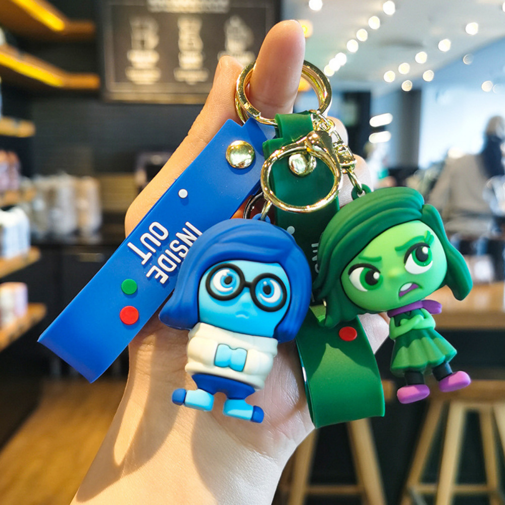 Animation Inside Out Keychain Keyring Netby