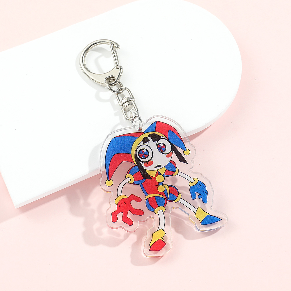 Animation The Amazing Digital Circus Keychain Keyring Netby