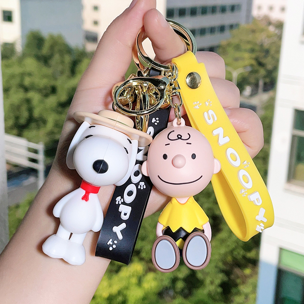 Animation Snoopy Keychain Keyring Netby