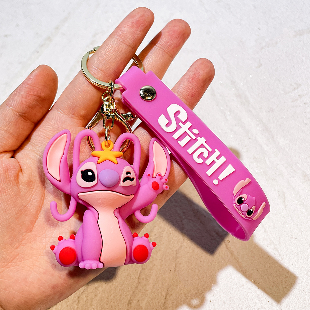 Animation Stitch Keychain Keyring Netby