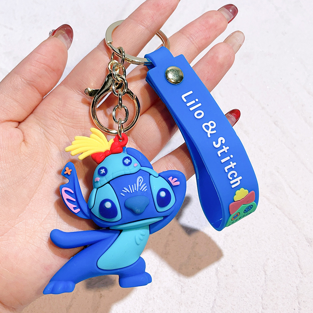 Animation Stitch Keychain Keyring Netby