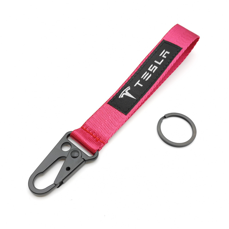 Eagle Buckle Wrist Strap Car Keychain Keyring Keyfob for Jeep Dodge Chevrolet GMC TESLA Ford Mustang Cadillac Nissan Netby