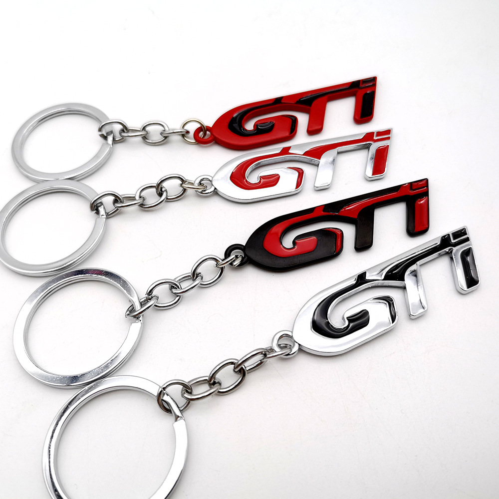 Metal GTI Car Keychain Keyring Keyfob for Peugeot Netby
