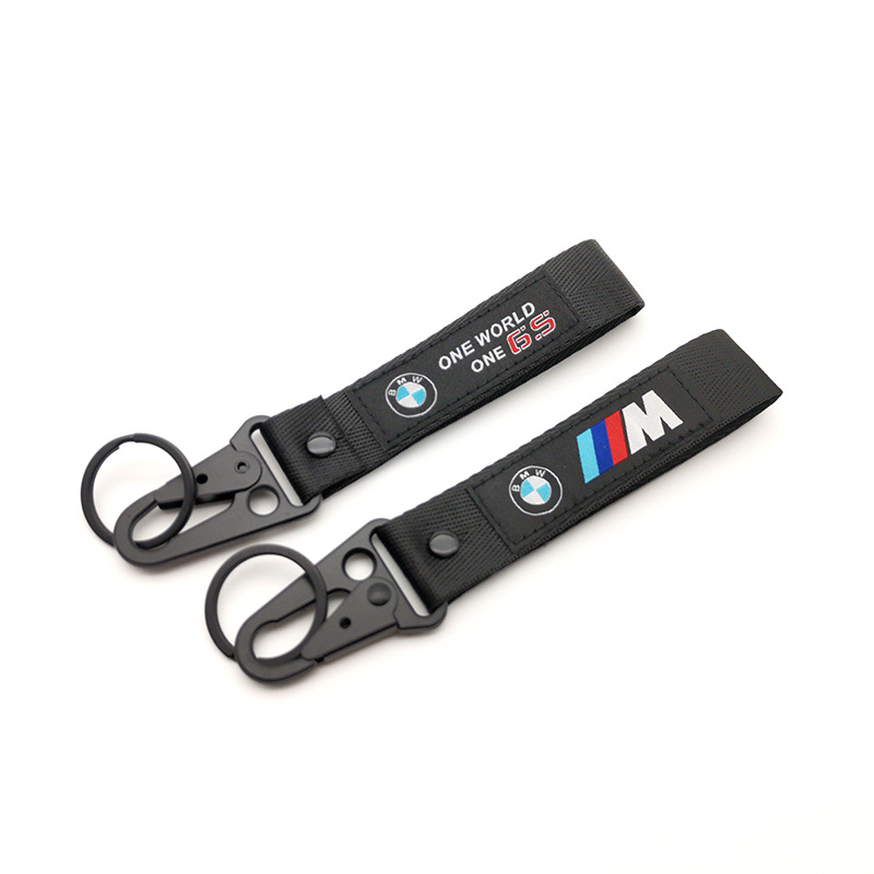 BMW M Power Performane Lanyard Wrist Strap Keyring Keychain Keyfob Netby