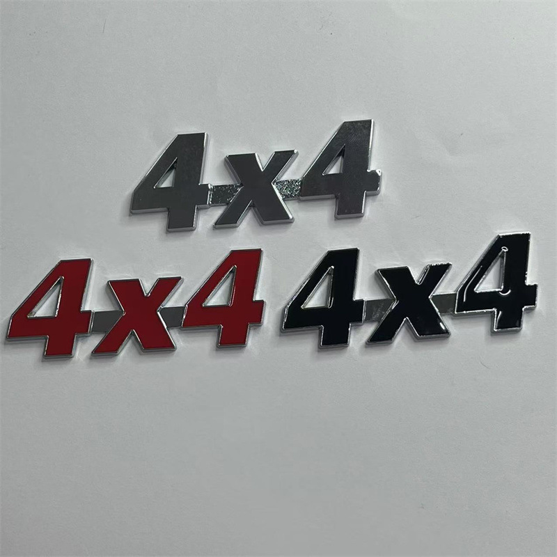 Metal 4x4 Car Sticker Netby