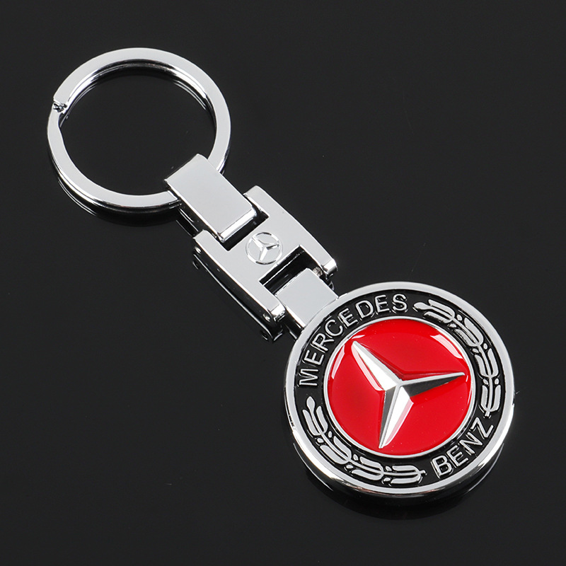 H Buckle Metal Car Logo Keychain Keyring Keyfob for Mercedes Benz Netby