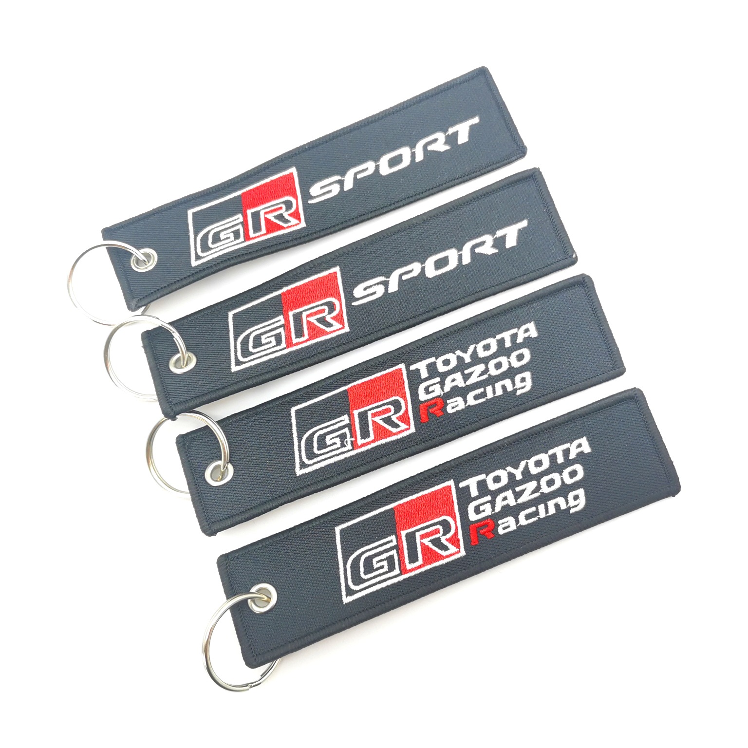 Cloth Toyota GR Car Keychain Keyring Keyfob Netby