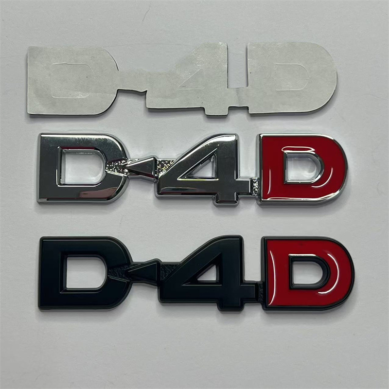 D4D Car Emblem Badge for TOYOTA Netby