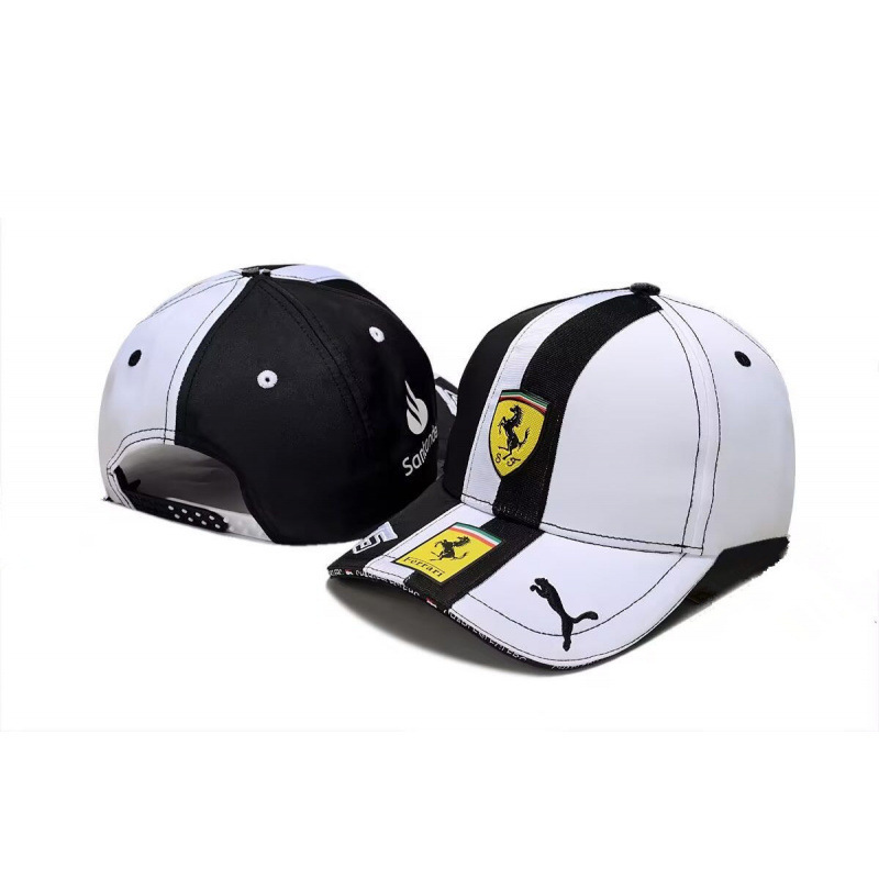 Embroidered F1 Racing Car Baseball Hat Cap foe Ferrari Puma Netby