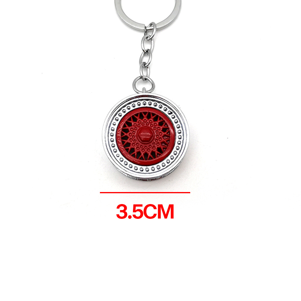 Creative Car Wheel Keychain Keyring Keyfob Netby
