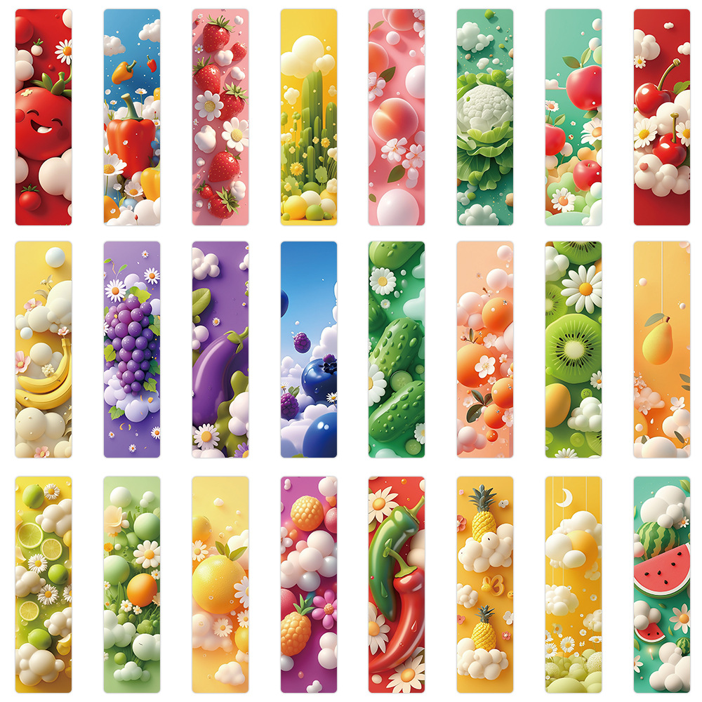 24pcs/pack Cute Creative Paper Bookmarks Netby