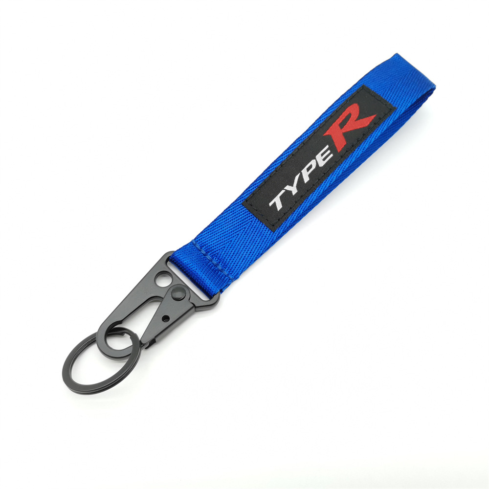 Car Logo Wrist Strap Keyring Keychain Keyfob TRD MUGEN Nismo Ralliart Netby