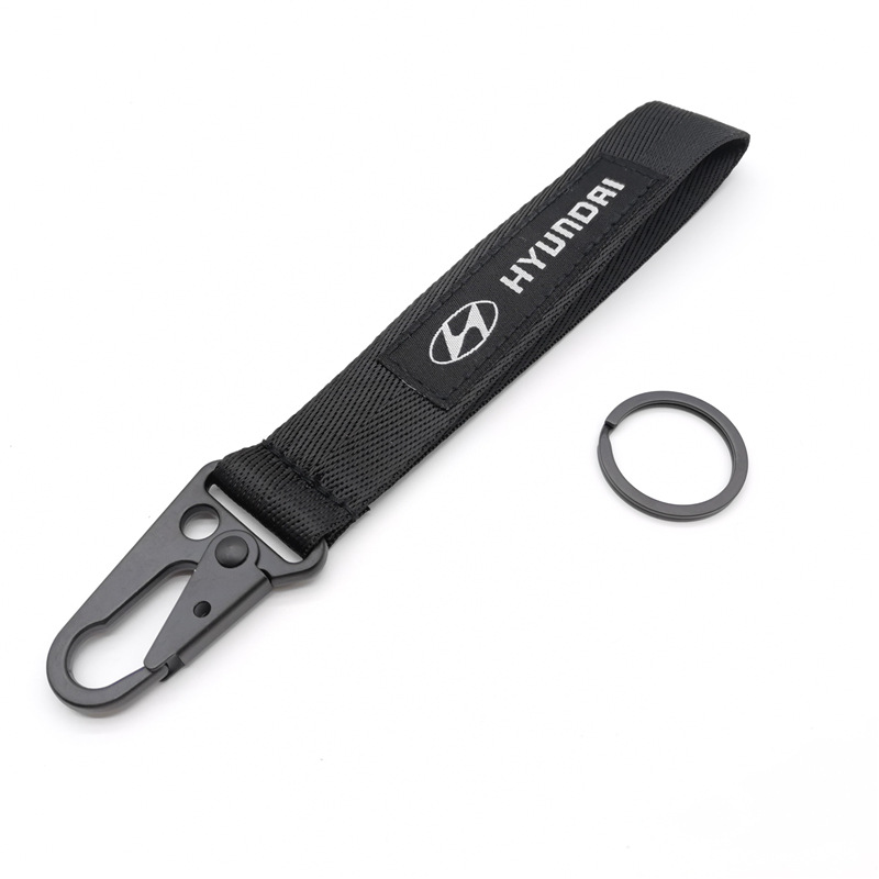 Car Logo Emblem Wrist Strap Keychain Keyring Keyfob for Honda Toyota Nissan Mitsubishi Netby