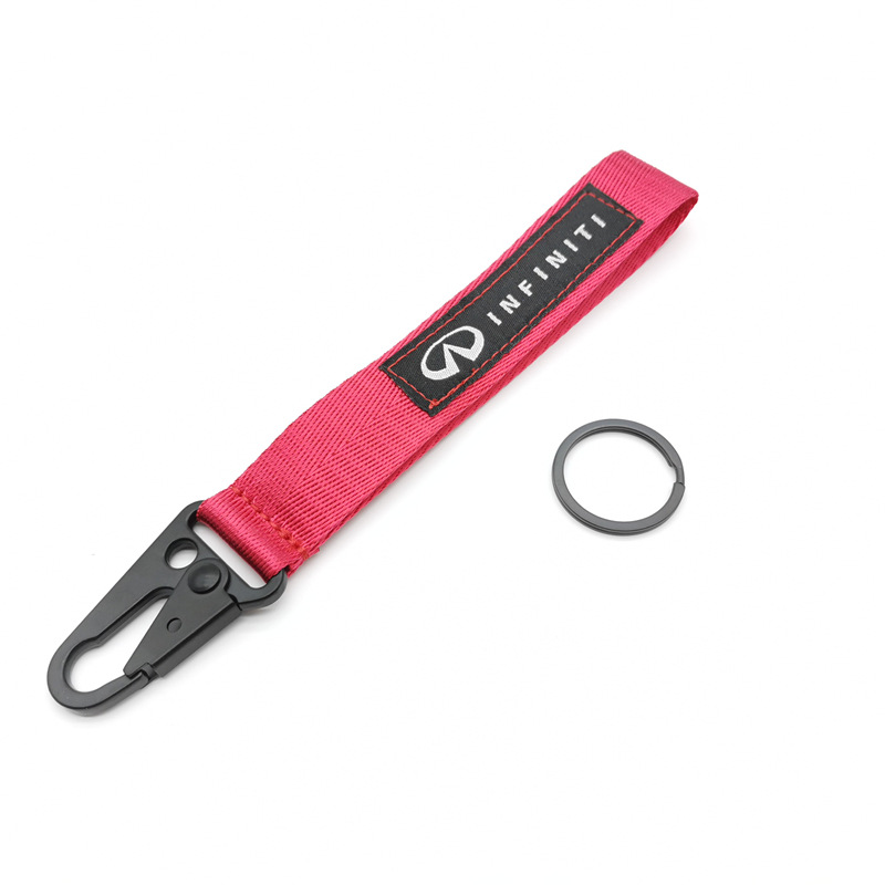 Car Logo Emblem Wrist Strap Keychain Keyring Keyfob for Honda Toyota Nissan Mitsubishi Netby