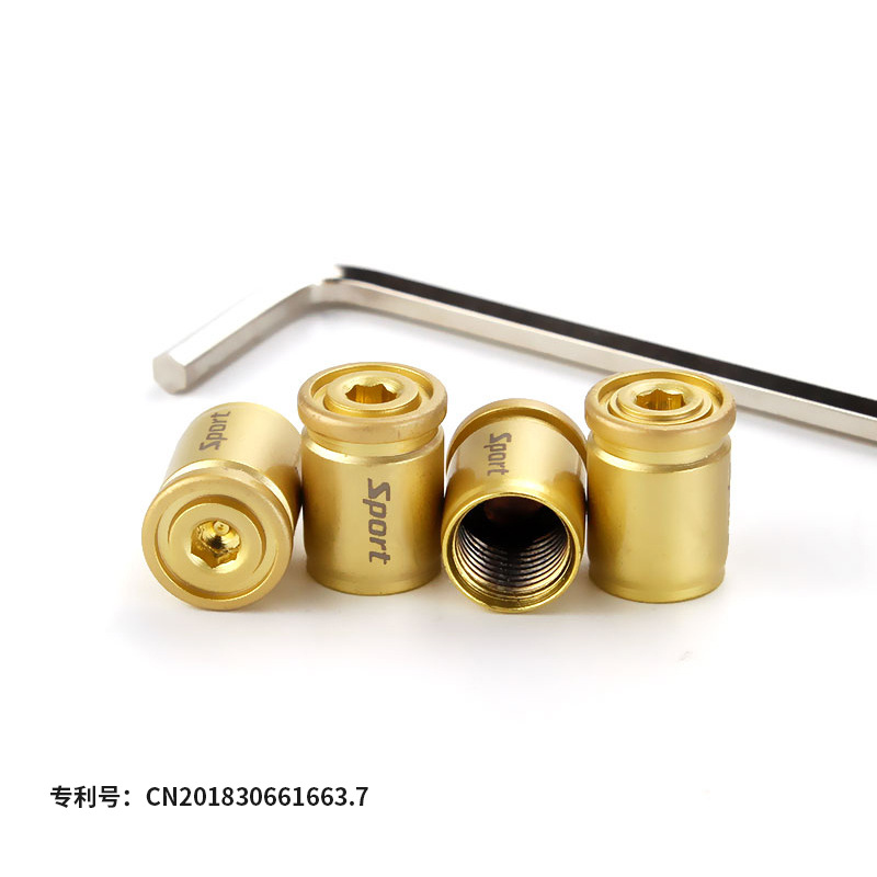 Metal Sports Style Car Tire Valve Cap Netby