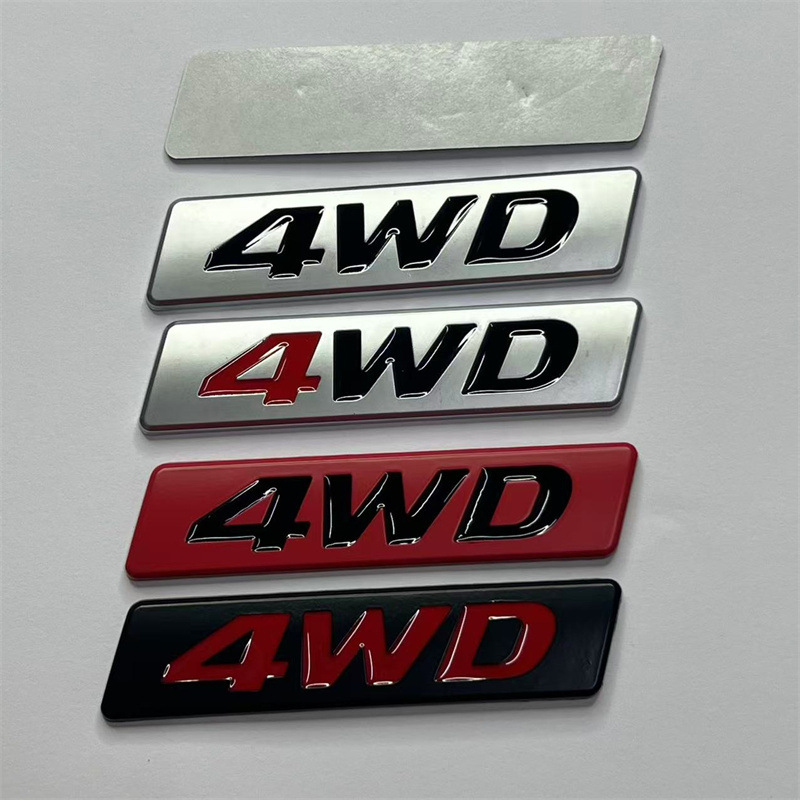 Metal 4WD Car Emblem Badge for Hyundai Netby