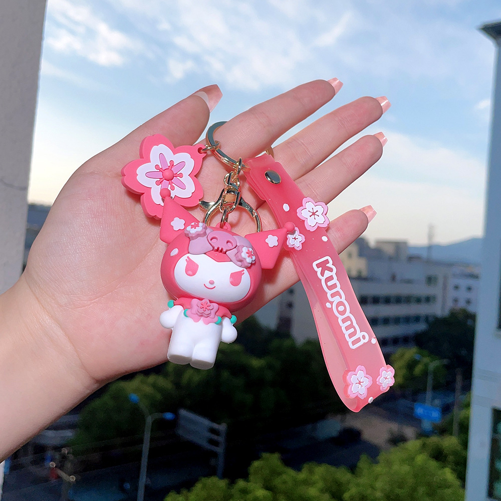 Animation Sakura Sanrio Hello Kitty Keychain Keyring Netby