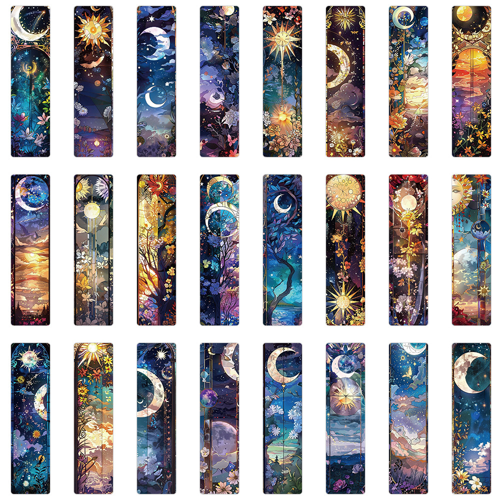 24pcs/pack Cute Creative Paper Bookmarks Netby