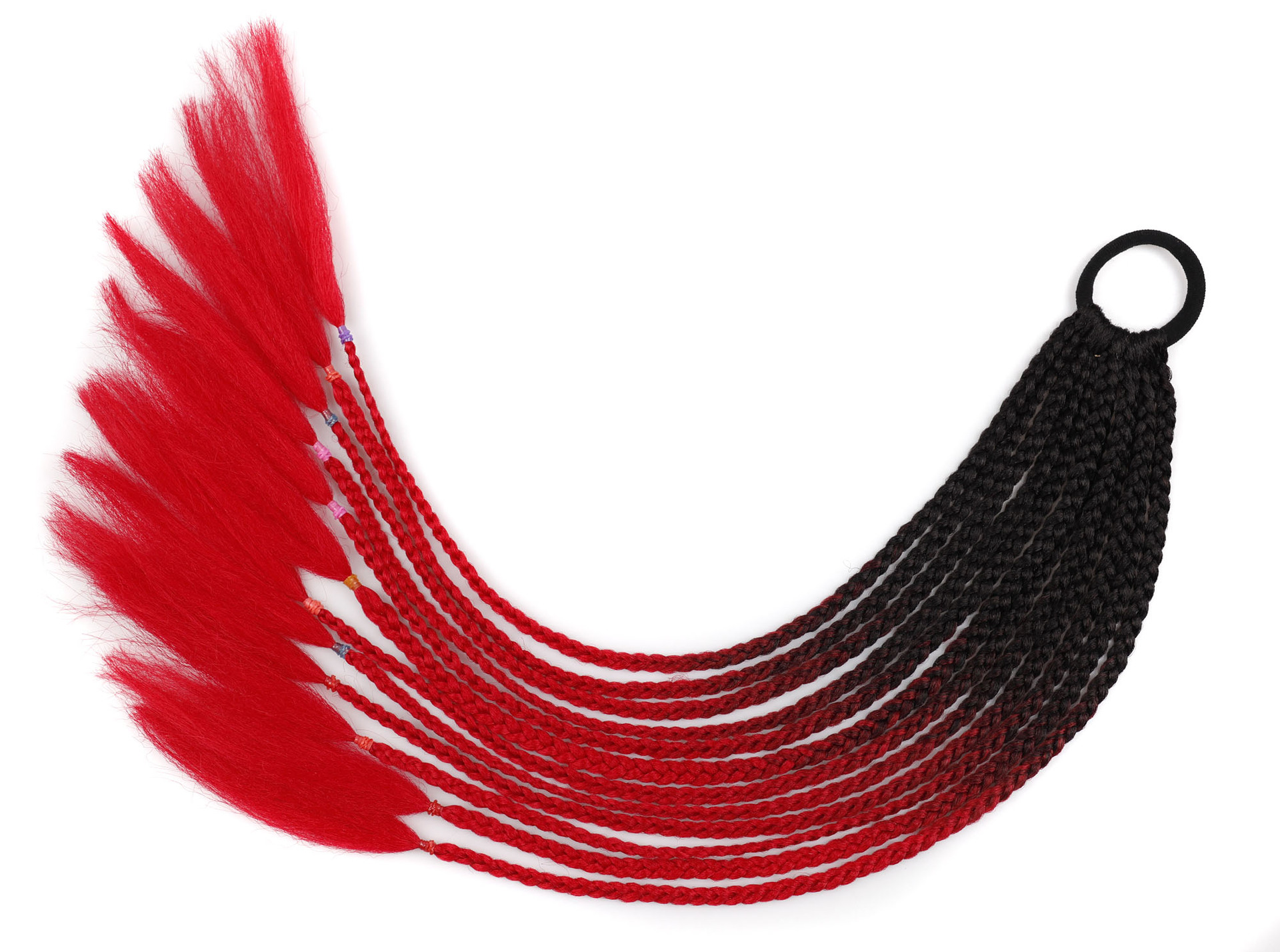 60cm Synthetic Braided Ponytail High Temperature Fiber WIGLTD