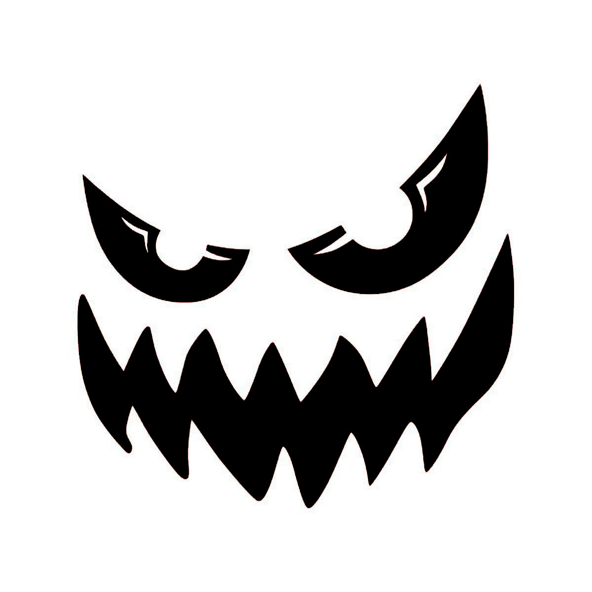 Cool Evil Car Reflective Sticker Netby