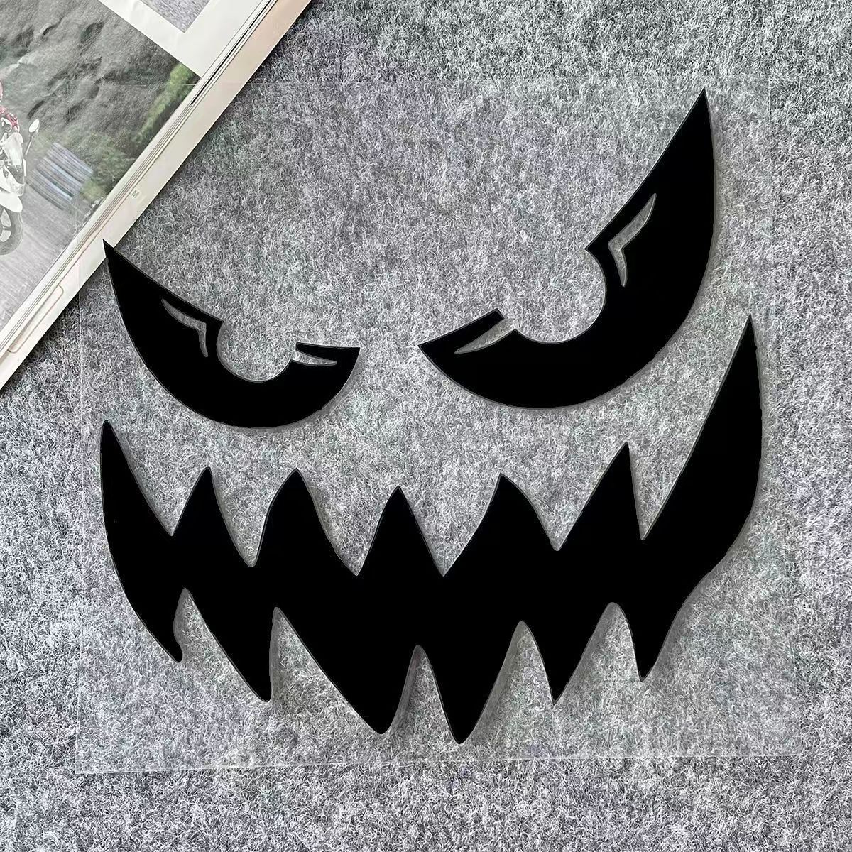 Cool Evil Car Reflective Sticker Netby