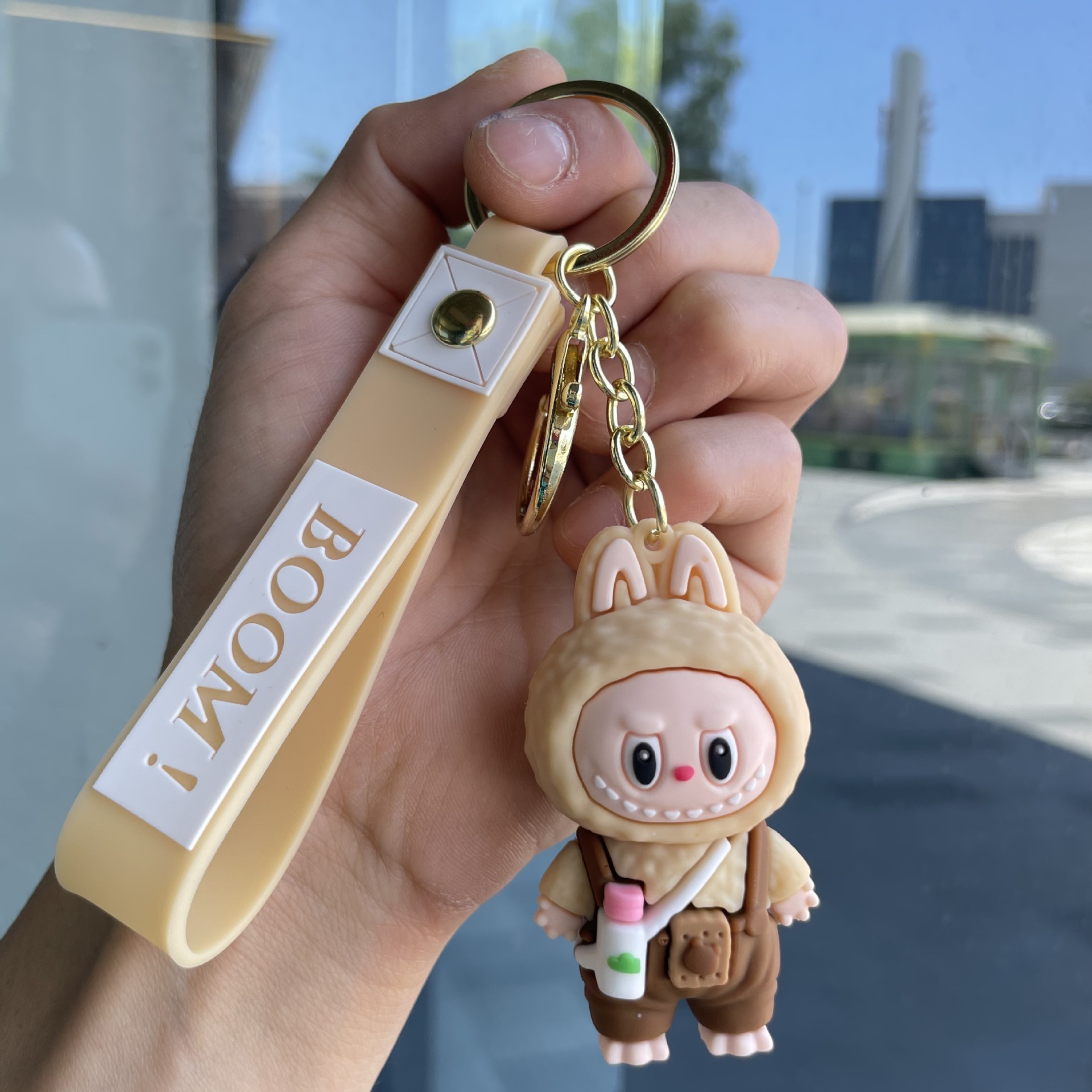 POPMART LABUBU Keychain Keyring Netby