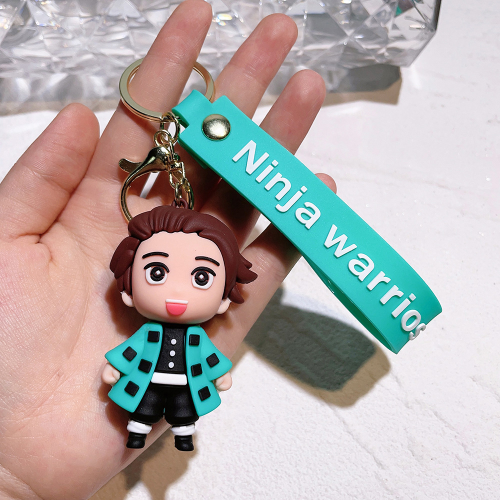 PVC Animation Demon Slayer Keychain Keyring Netby