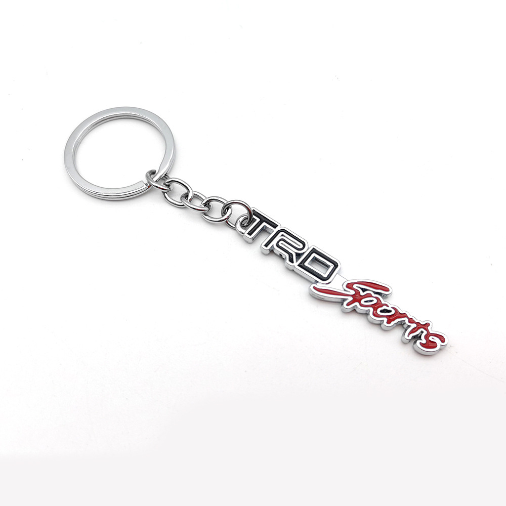 Metal TRD SPORTS Toyota Car Keyring Keychain Keyfob Netby